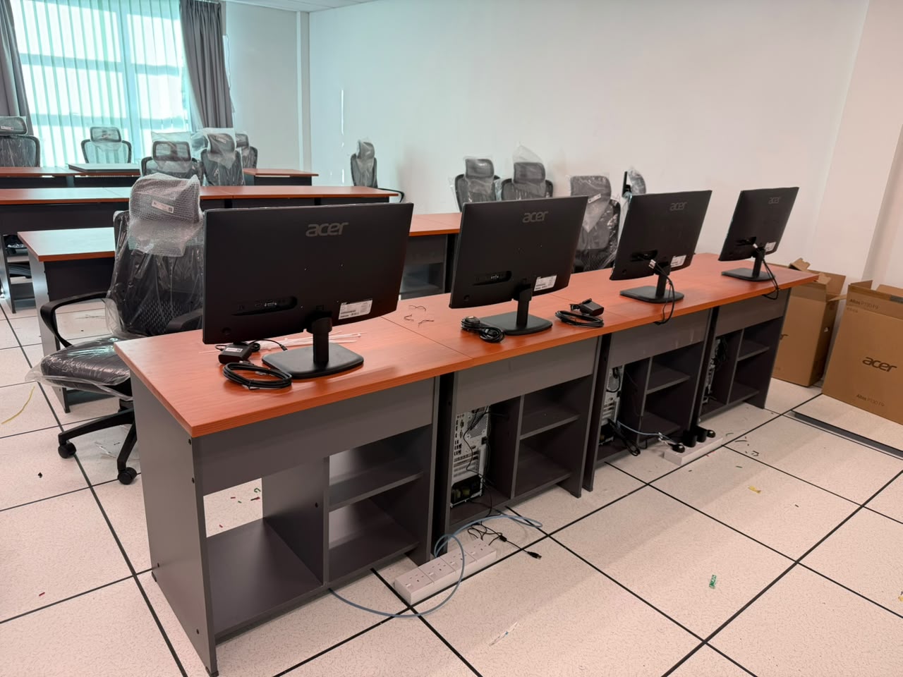 Technical network configuration workspace