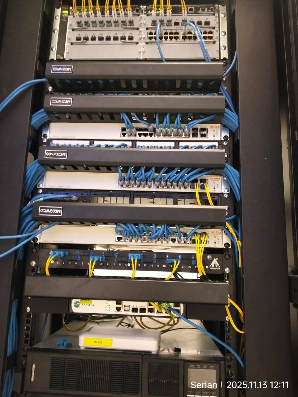 Network infrastructure equipment